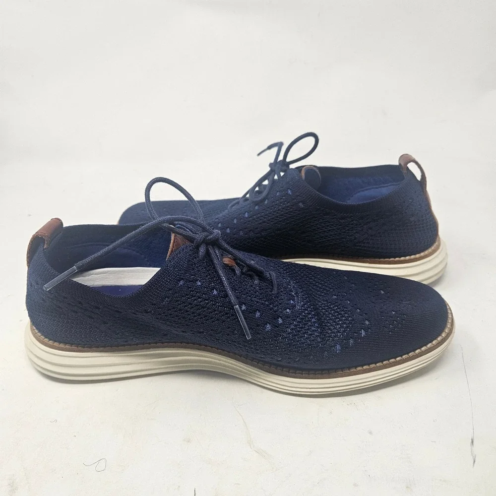 Cole Haan OriginalGrand Ultra Wingtip Oxford Navy Stitchlite Mens 8M C27950
